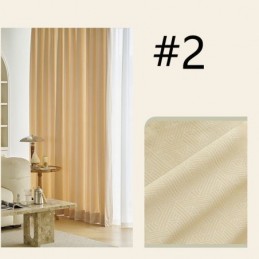 Cortinas Geométricas De Lujo Modernas Con Relieve Opaco Para Dormitorio