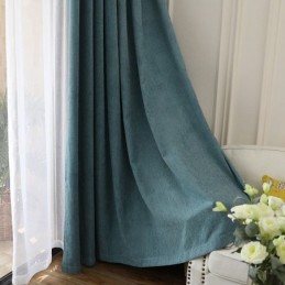 Cortina De Color Puro Hecha A Medida, Cortina De Alto Sombreado Para Sala De Estar Y Dormitorio