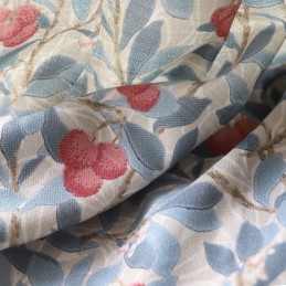 Cortinas Opacas Con Estampado Floral De Estilo Campestre Americano