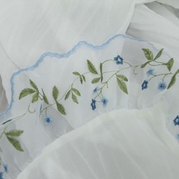 Cortinas Transparentes De Jacquard Modernas, Tratamiento Nórdico Para Ventanas De Sala De Estar