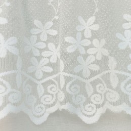 Cortina De Tul Con Diseño Floral Moderno, Hecha A Medida, Para Sala De Estar Y Dormitorio.